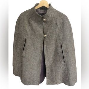 Antonio Basile button down cape blazer